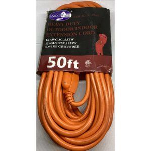 Uniqueware Heavy Duty Extension Cord 50ft T119